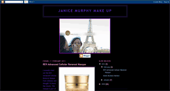 Desktop Screenshot of janicemurphymakeup.blogspot.com