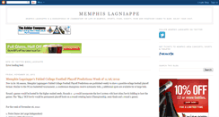 Desktop Screenshot of memphislagniappe.blogspot.com