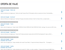 Tablet Screenshot of oferta-deviaje.blogspot.com