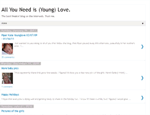 Tablet Screenshot of allyouneedisyounglove.blogspot.com