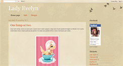 Desktop Screenshot of ladyevelyn.blogspot.com