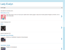 Tablet Screenshot of ladyevelyn.blogspot.com
