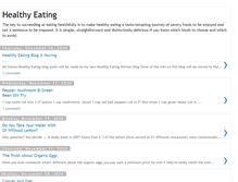 Tablet Screenshot of healthyeating.blogspot.com