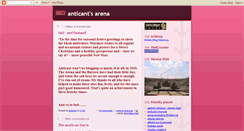 Desktop Screenshot of antarena.blogspot.com
