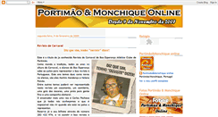 Desktop Screenshot of portimaomonchiqueonline.blogspot.com