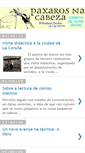 Mobile Screenshot of paxarosnacabeza.blogspot.com