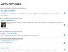 Tablet Screenshot of musicadownload.blogspot.com