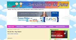 Desktop Screenshot of amiguinhosdejesusnanet.blogspot.com