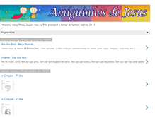 Tablet Screenshot of amiguinhosdejesusnanet.blogspot.com