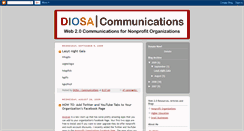 Desktop Screenshot of diosacommunications.blogspot.com