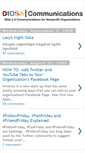 Mobile Screenshot of diosacommunications.blogspot.com