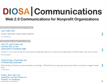 Tablet Screenshot of diosacommunications.blogspot.com