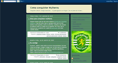 Desktop Screenshot of dicasparaconquistarmulheres.blogspot.com