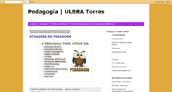 Desktop Screenshot of pedagogiaulbratorres.blogspot.com