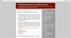 Desktop Screenshot of freelance-insurance.blogspot.com