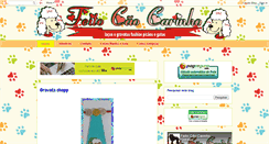 Desktop Screenshot of feitocaocarinho.blogspot.com