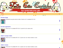 Tablet Screenshot of feitocaocarinho.blogspot.com