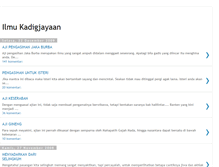 Tablet Screenshot of kadigjayaan.blogspot.com
