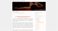 Desktop Screenshot of inflexionesaldesnudo.blogspot.com