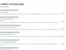 Tablet Screenshot of moderneverydaygods.blogspot.com