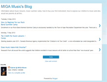 Tablet Screenshot of migamusic.blogspot.com