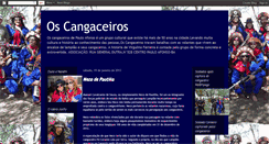 Desktop Screenshot of cangaceirosdepauloafonso.blogspot.com