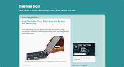 Desktop Screenshot of gera-dicas.blogspot.com