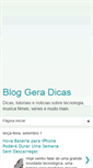 Mobile Screenshot of gera-dicas.blogspot.com