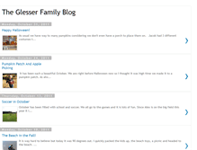 Tablet Screenshot of glesserfamily.blogspot.com