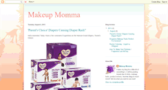 Desktop Screenshot of makeupmomma.blogspot.com