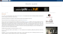 Desktop Screenshot of prawo-karne.blogspot.com