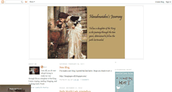 Desktop Screenshot of handmaidensjourney.blogspot.com