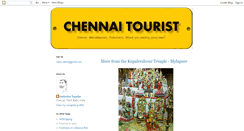 Desktop Screenshot of chennaitourist.blogspot.com