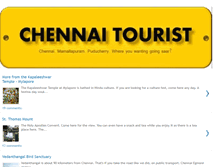 Tablet Screenshot of chennaitourist.blogspot.com