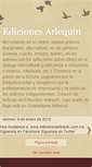 Mobile Screenshot of edicionesarlequin.blogspot.com