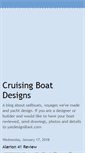 Mobile Screenshot of cruisingboatdesigns.blogspot.com