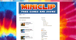 Desktop Screenshot of gamesofminiclip.blogspot.com