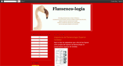Desktop Screenshot of flamenco-logia.blogspot.com
