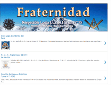 Tablet Screenshot of luzdehiramfraternidad.blogspot.com