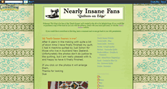 Desktop Screenshot of nearlyinsanefans.blogspot.com