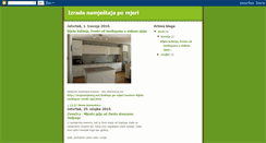 Desktop Screenshot of izradanamjestajapomjeri.blogspot.com