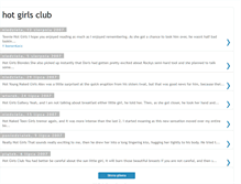 Tablet Screenshot of hot-girls-club.blogspot.com