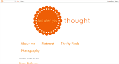 Desktop Screenshot of kbaybay-justwhenyouthought.blogspot.com