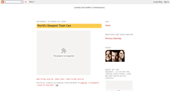 Desktop Screenshot of lmcontemporary.blogspot.com