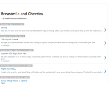 Tablet Screenshot of breastmilkandcheerios.blogspot.com