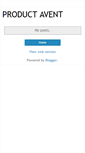 Mobile Screenshot of productavent.blogspot.com