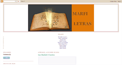 Desktop Screenshot of marfiletras.blogspot.com