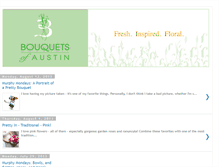 Tablet Screenshot of bouquetsofaustin.blogspot.com