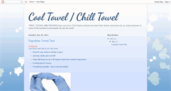 Desktop Screenshot of cooltowel-chilltowel.blogspot.com