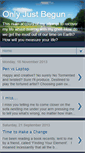 Mobile Screenshot of just-begun.blogspot.com